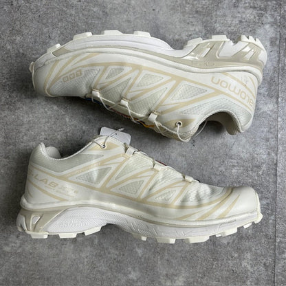 Salomon XT-6 Ivory Sneakers Size 27.5