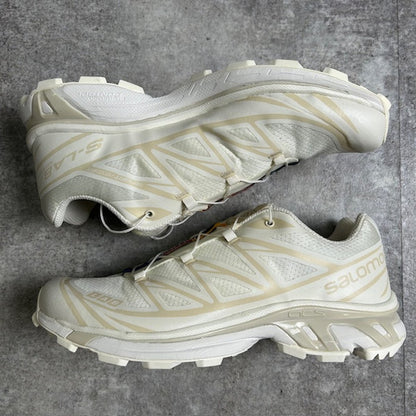 Salomon XT-6 Ivory Sneakers Size 27.5