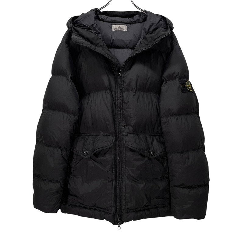 Stone Island Garment Dyed Crinkle Reps Down Jacket Size XL