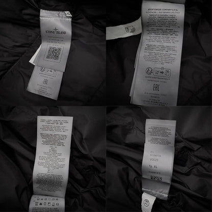 Stone Island Garment Dyed Crinkle Reps Down Jacket Size XL