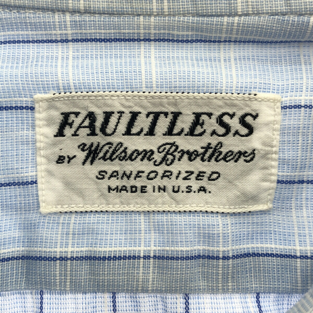 Vintage Wilson Brothers FAULTLESS 60s Check Dress Size L