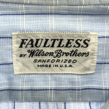 Vintage Wilson Brothers FAULTLESS 60s Check Dress Size L
