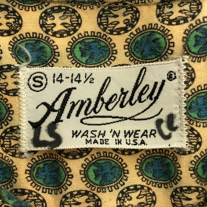 Amberley 60s All-Over Print Pullover Sweatshirt White Size S