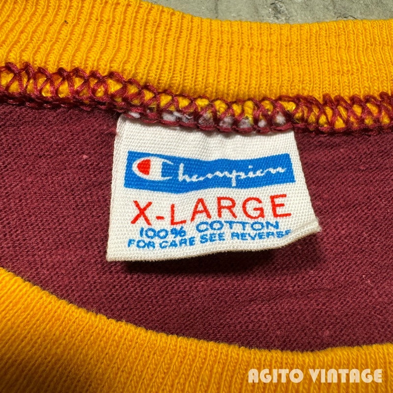 Champion 70s Bar Tag Ringer Jacket Multi Size XL