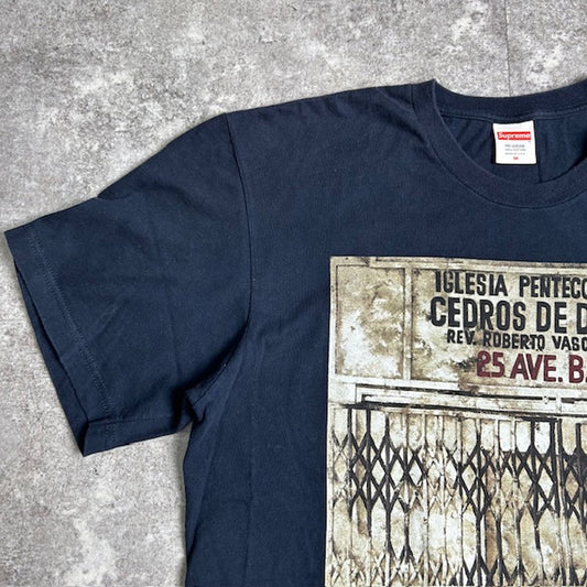 Supreme 19AW Martin Wong Art Print T-Shirt Black Size M