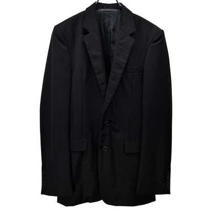 Kris Van Assche 06AW Wool Gabardine 2B Layered Size 44