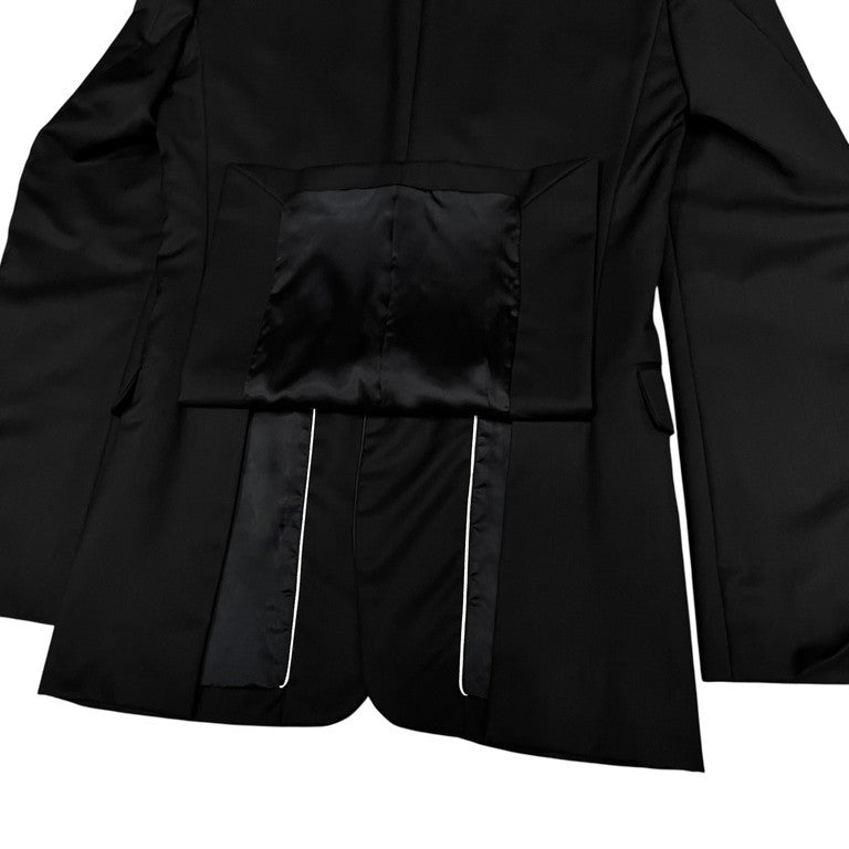 Kris Van Assche 06AW Wool Gabardine 2B Layered Size 44