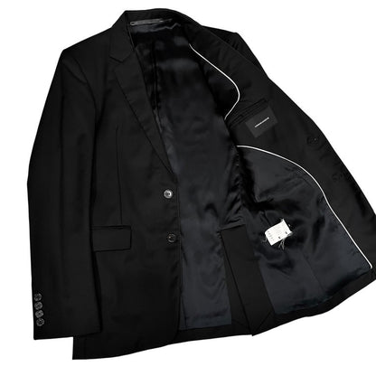 Kris Van Assche 06AW Wool Gabardine 2B Layered Size 44