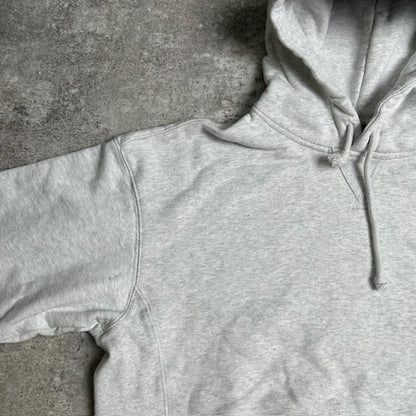 BMW Kith Embroidered Logo Hoodie White-Grey Size S