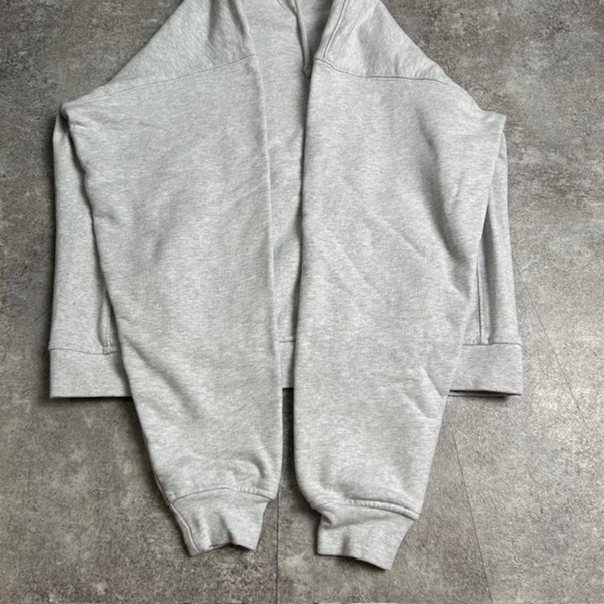 BMW Kith Embroidered Logo Hoodie White-Grey Size S