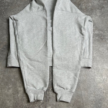 BMW Kith Embroidered Logo Hoodie White-Grey Size S
