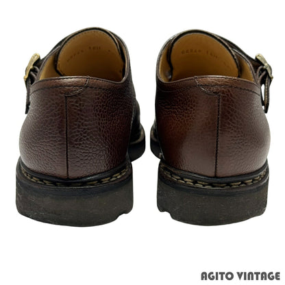 Paraboot WILLIAM Double Monk Strap Boots Size 6.5