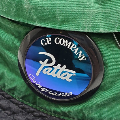 C.P. Company Patta M.T.T.N. Nylon Bucket Hat Black Size M