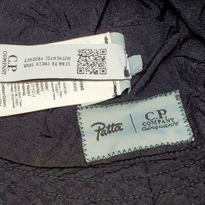 C.P. Company Patta M.T.T.N. Nylon Bucket Hat Black Size M