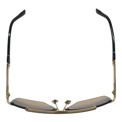 CAZAL MOD.9107 Gold Frame Sunglasses ONE SIZE Size ONE SIZE