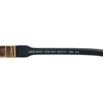 CAZAL MOD.9107 Gold Frame Sunglasses ONE SIZE Size ONE SIZE