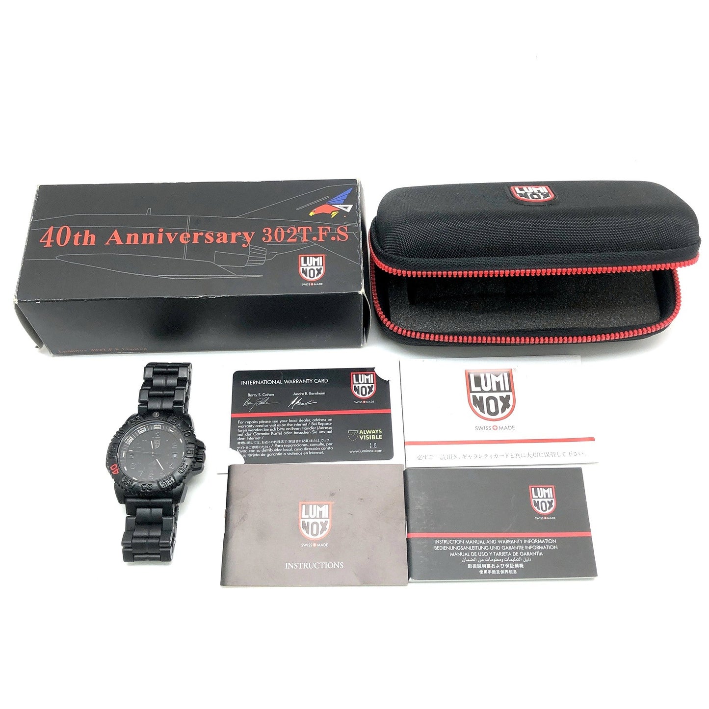 Luminox 302T.F.S. JASDF Limited Carbonox Watch