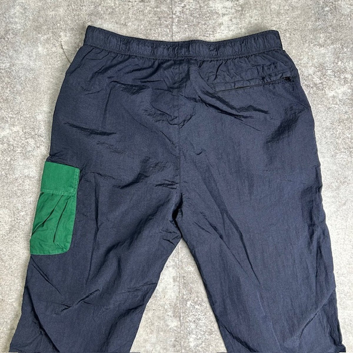 C.P. Company Garment-Dyed Nylon Cargo Pants Navy Size L