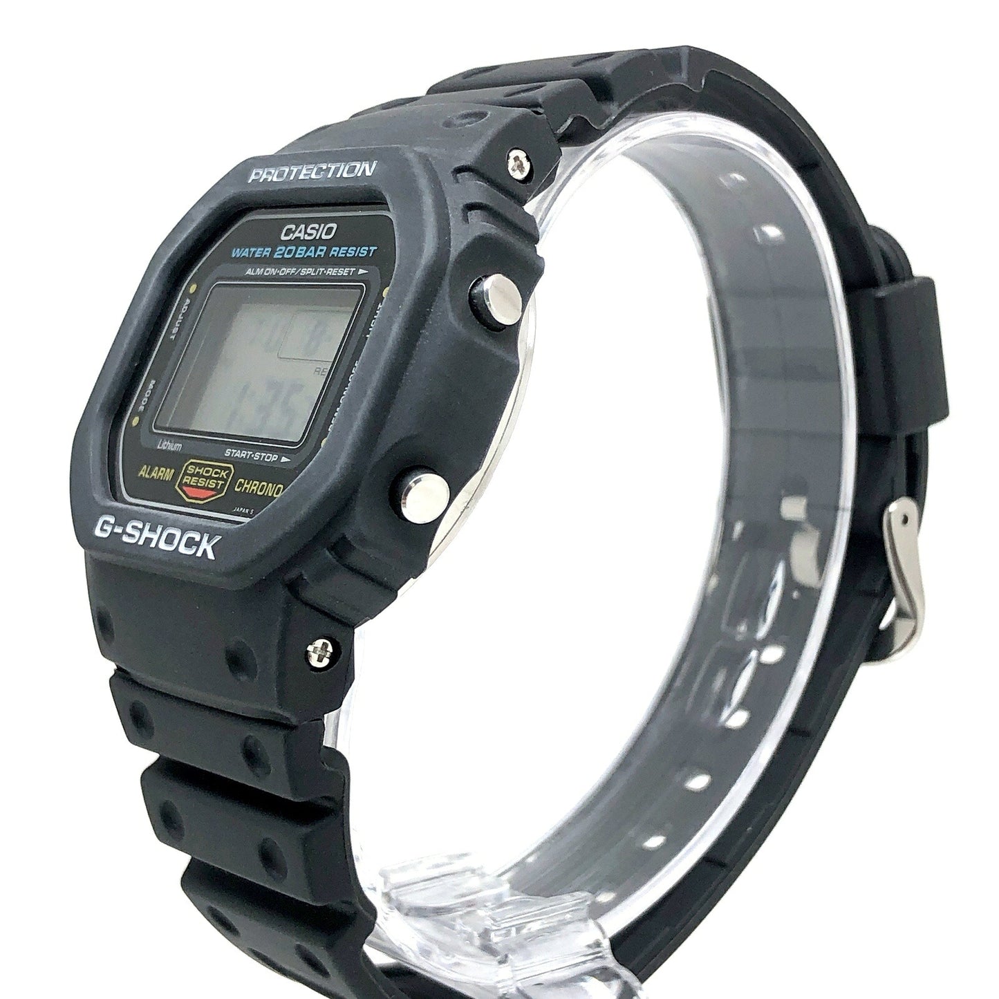 G-SHOCK DW-5600C-1 80s Vintage Speed ONE SIZE Watch Size ONE SIZE