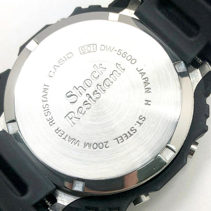 G-SHOCK DW-5600C-1 80s Vintage Speed ONE SIZE Watch Size ONE SIZE