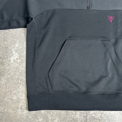 SOUTH2 WEST8 22SS Poly Smooth Track Jacket Black Size M
