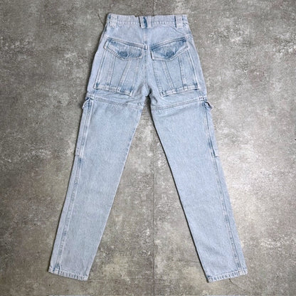 ISABEL MARANT ETOILE Heilani Cotton Cargo Denim Size 34