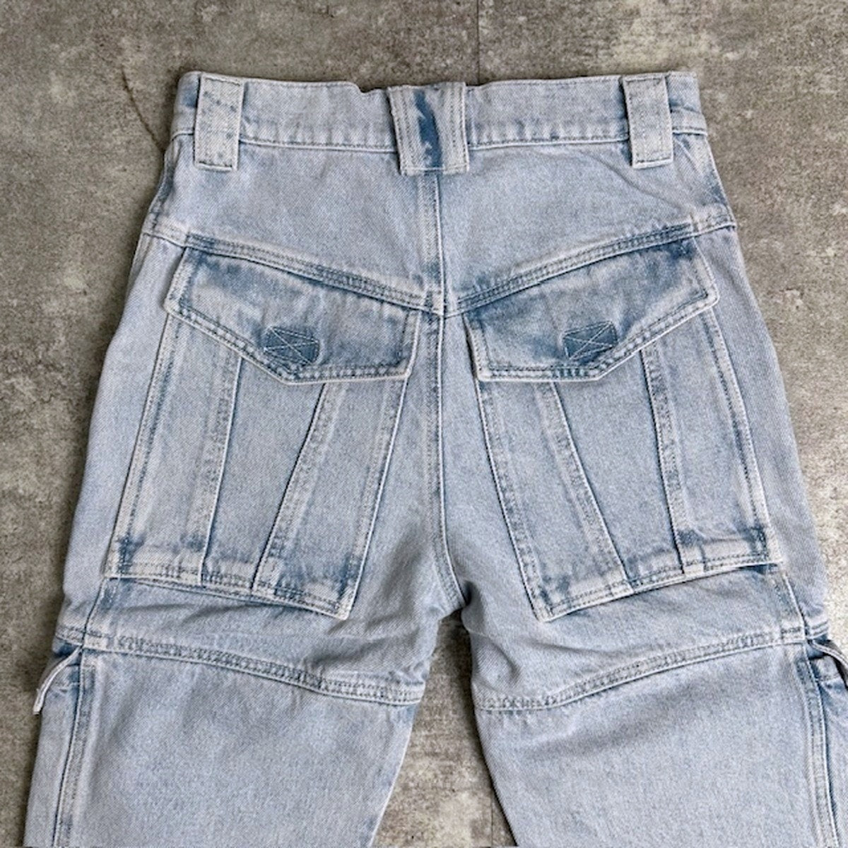 ISABEL MARANT ETOILE Heilani Cotton Cargo Denim Size 34