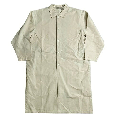Fear of God ESSENTIALS Balmacaan Coat Cream Size M