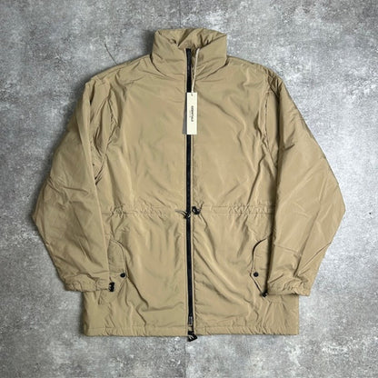 Fear of God ESSENTIALS Storm Nylon Jacket Beige Size M