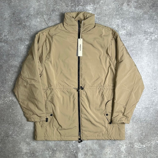 Fear of God ESSENTIALS Storm Nylon Jacket Beige Size M