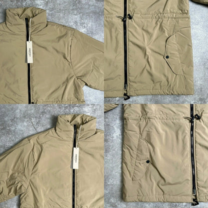 Fear of God ESSENTIALS Storm Nylon Jacket Beige Size M