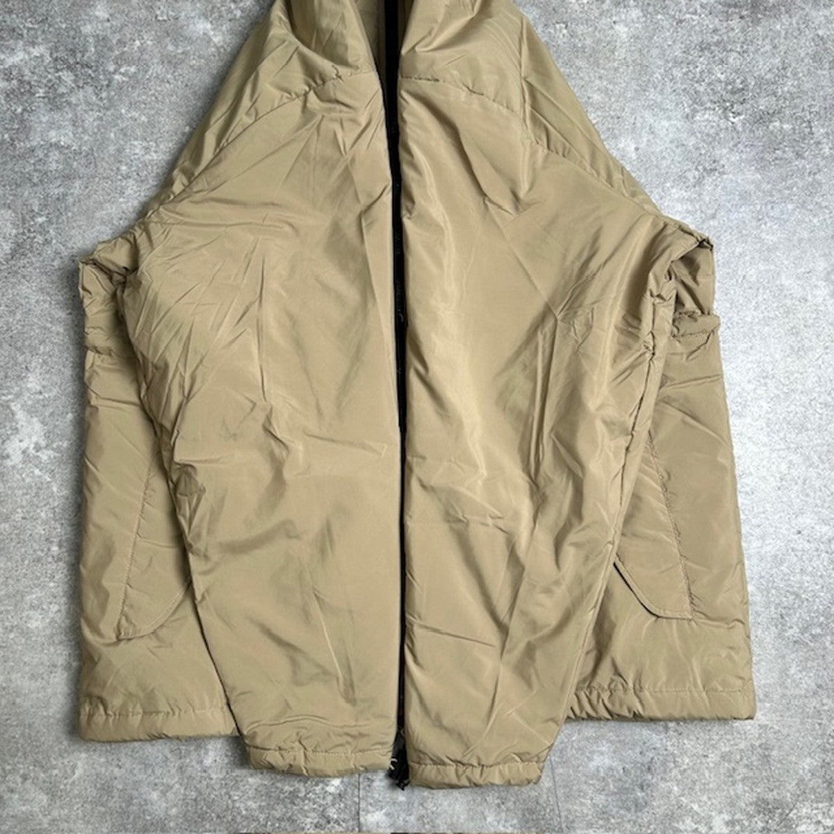 Fear of God ESSENTIALS Storm Nylon Jacket Beige Size M