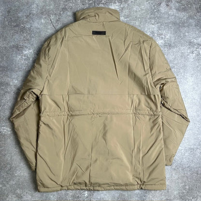 Fear of God ESSENTIALS Storm Nylon Jacket Beige Size M