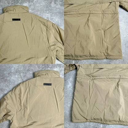 Fear of God ESSENTIALS Storm Nylon Jacket Beige Size M