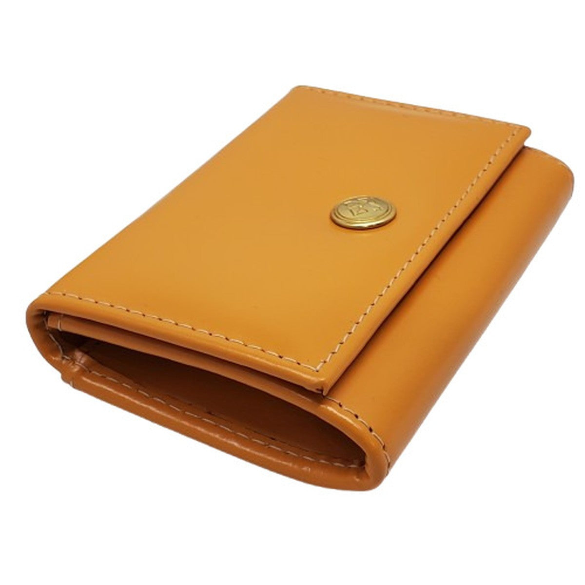 ETTINGER Calf Leather Coin Wallet Yellow Size ONE SIZE