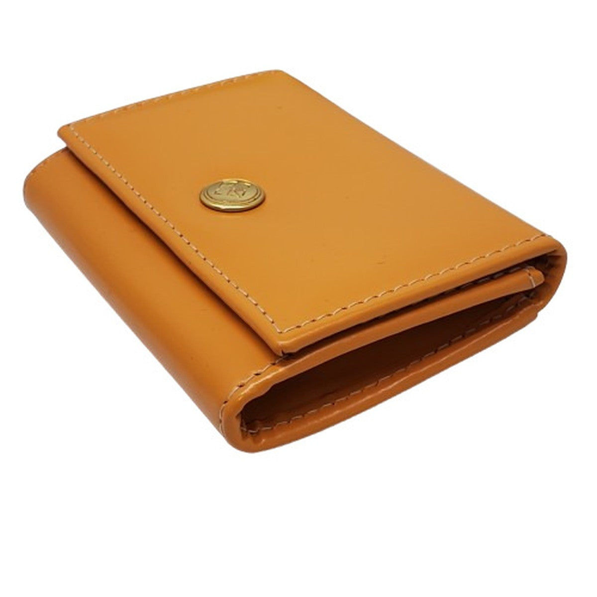 ETTINGER Calf Leather Coin Wallet Yellow Size ONE SIZE