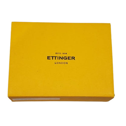 ETTINGER Calf Leather Coin Wallet Yellow Size ONE SIZE