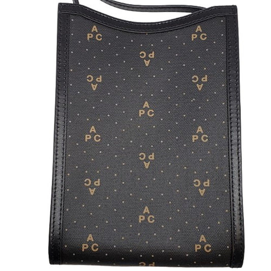 A.P.C. NECK POUCH JAMIE Leather Black F63412 Size ONE SIZE