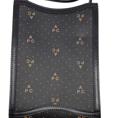 A.P.C. NECK POUCH JAMIE Leather Black F63412 Size ONE SIZE