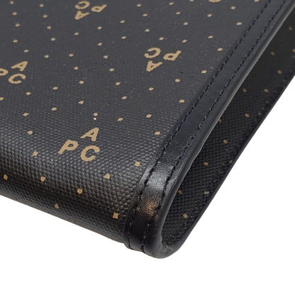 A.P.C. NECK POUCH JAMIE Leather Black F63412 Size ONE SIZE