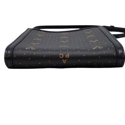 A.P.C. NECK POUCH JAMIE Leather Black F63412 Size ONE SIZE
