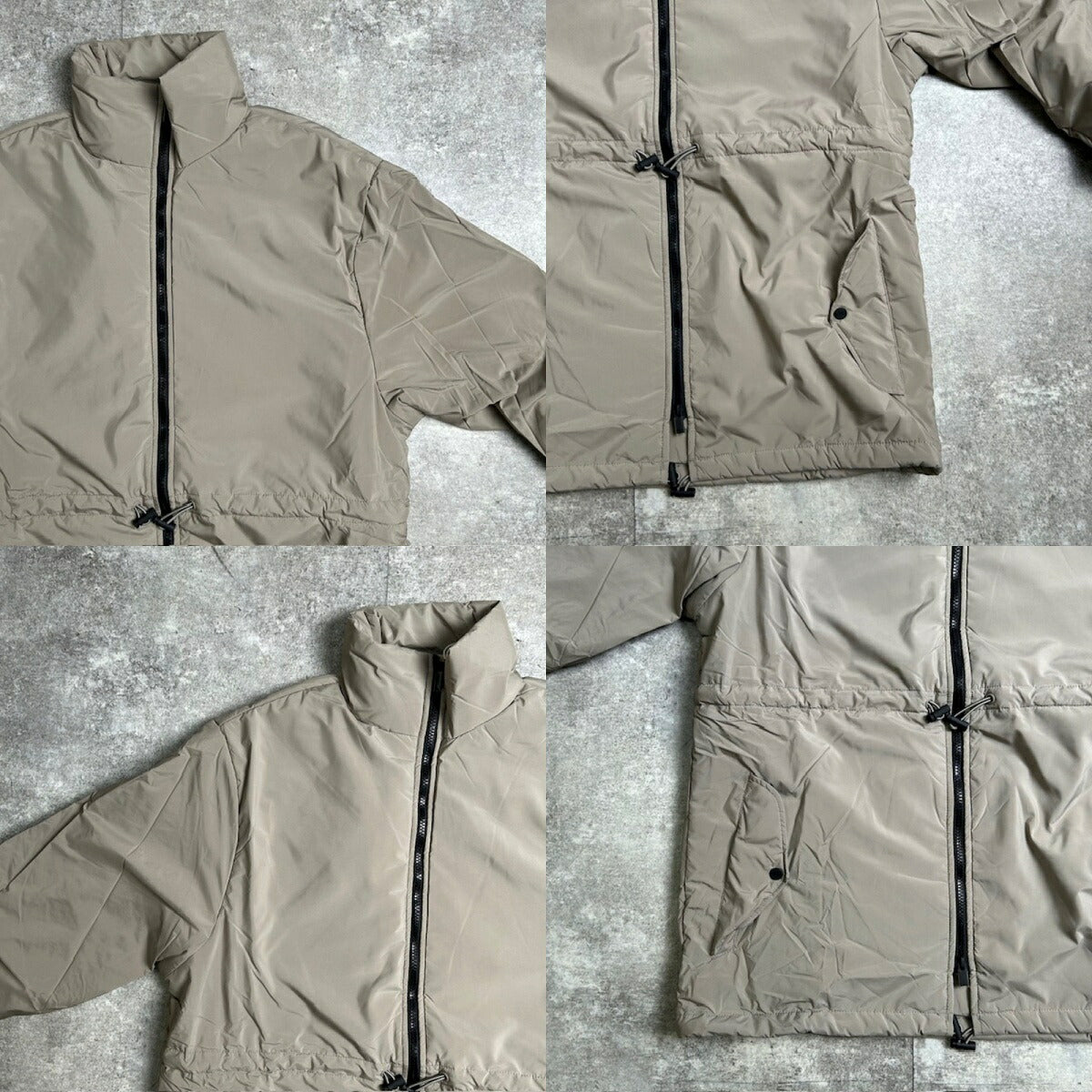 Fear of God ESSENTIALS Gray Storm Jacket Size S