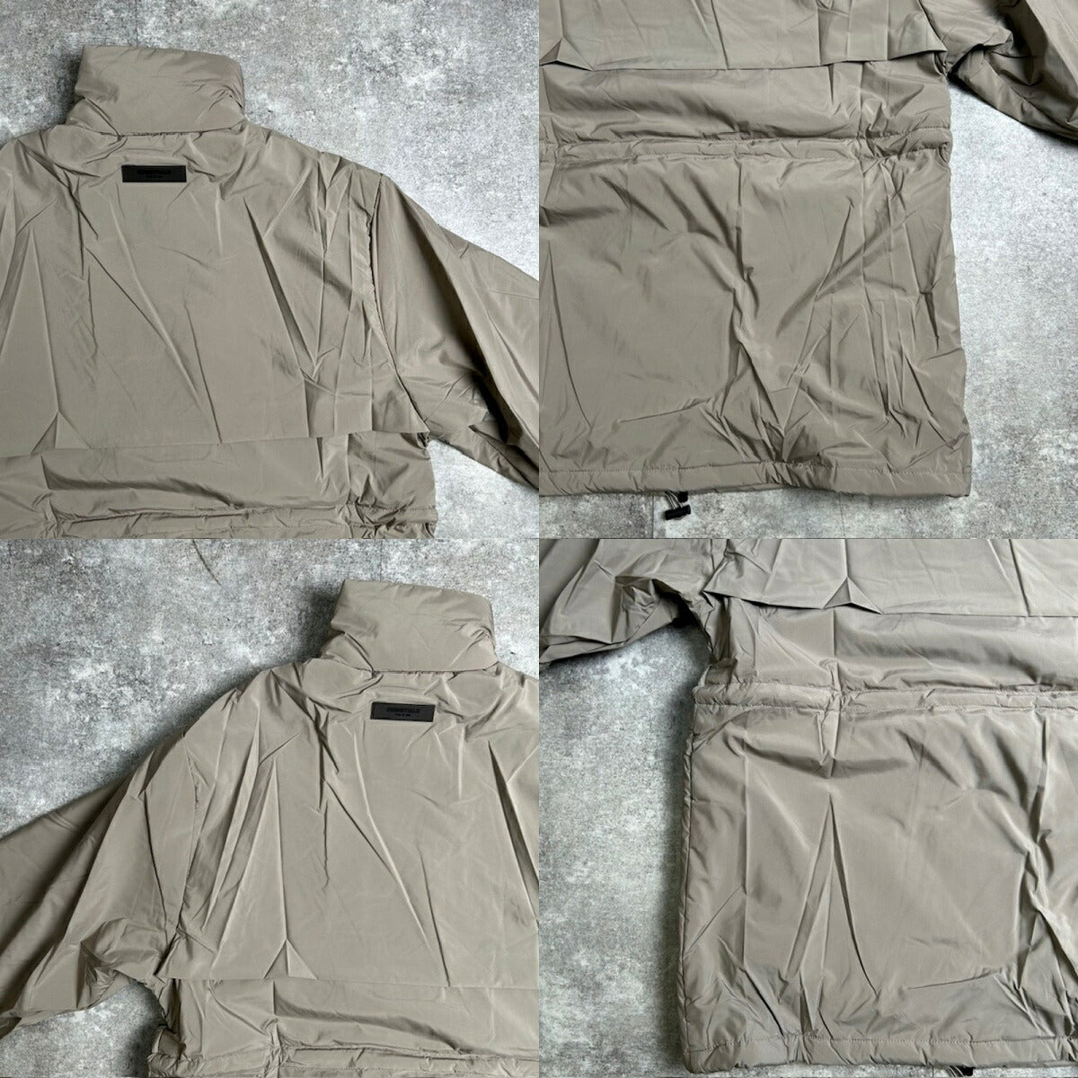Fear of God ESSENTIALS Gray Storm Jacket Size S