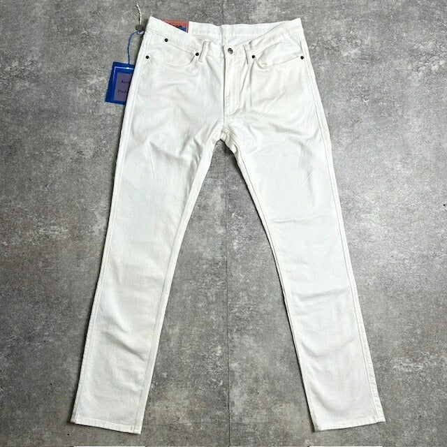 Acne Studios Max Slim White Jeans Size 34/3