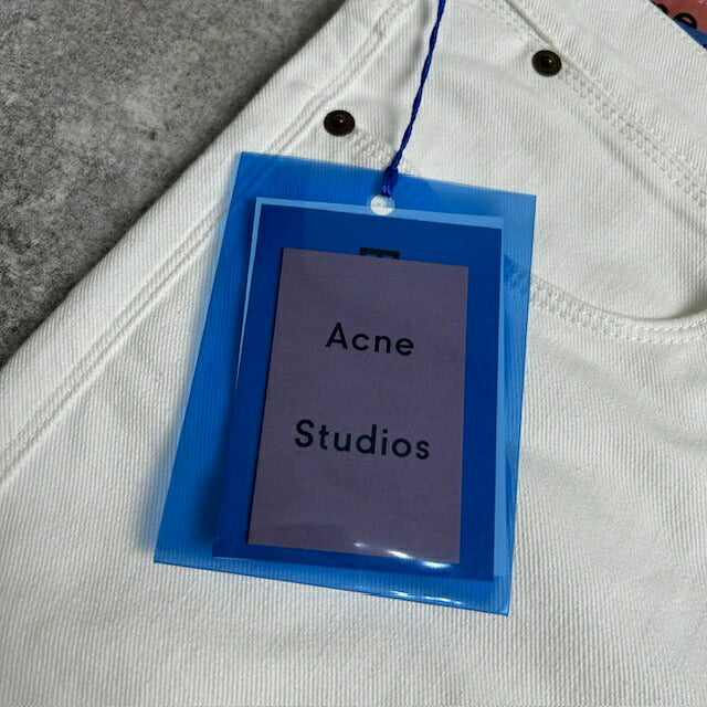 Acne Studios Max Slim White Jeans Size 34/3