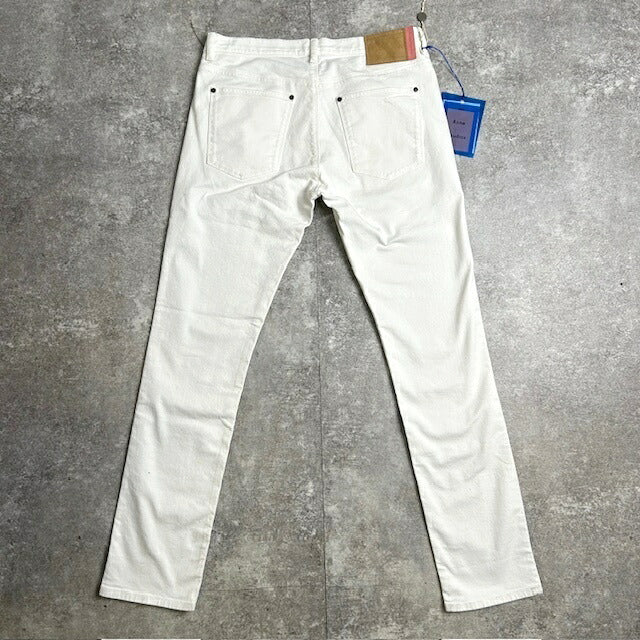 Acne Studios Max Slim White Jeans Size 34/3