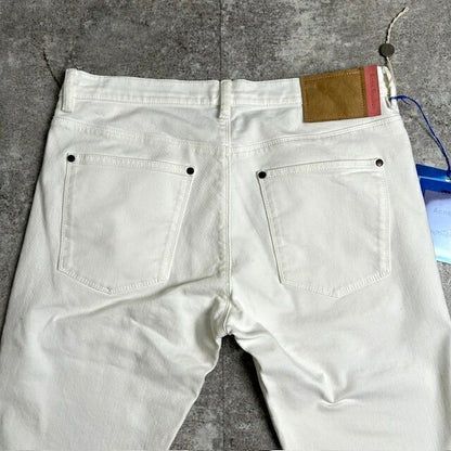Acne Studios Max Slim White Jeans Size 34/3