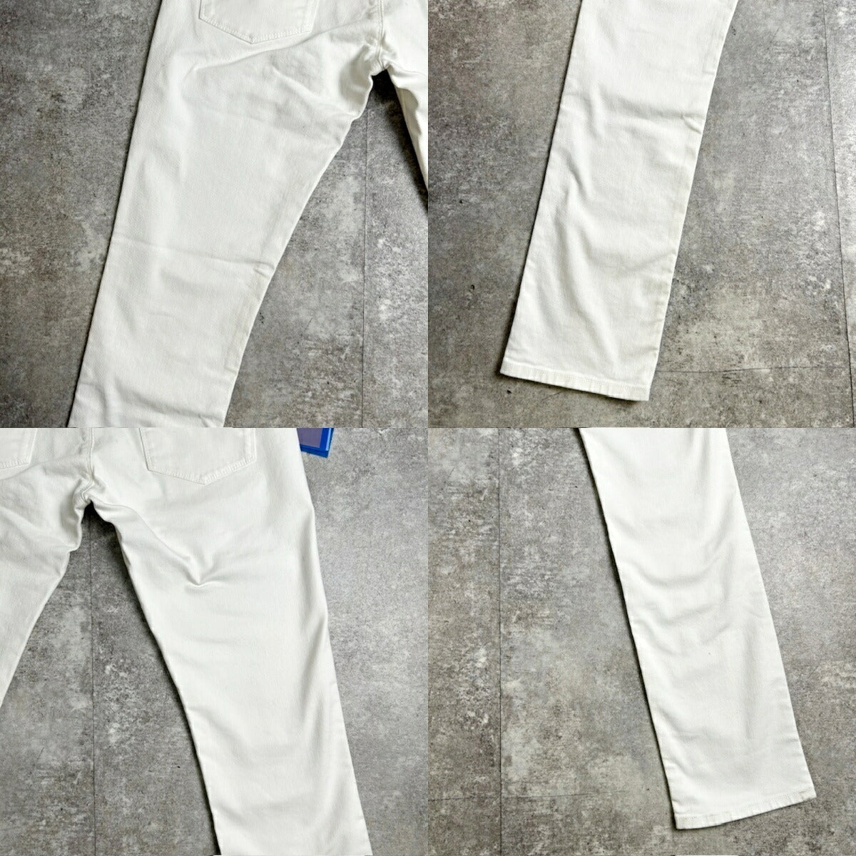 Acne Studios Max Slim White Jeans Size 34/3