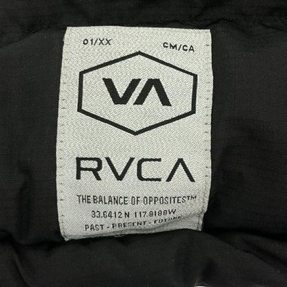 AZUL BY MOUSSY RVCA Reflector Puffer Jacket Black Size L
