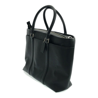 Coach Black Leather 2WAY Tote Shoulder Bag